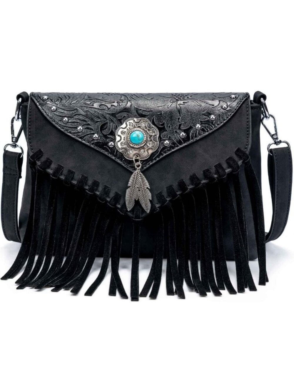 Trendy Small Crossbody Bag for Women | Fringe Tassel Purse & Shoulder Wallet